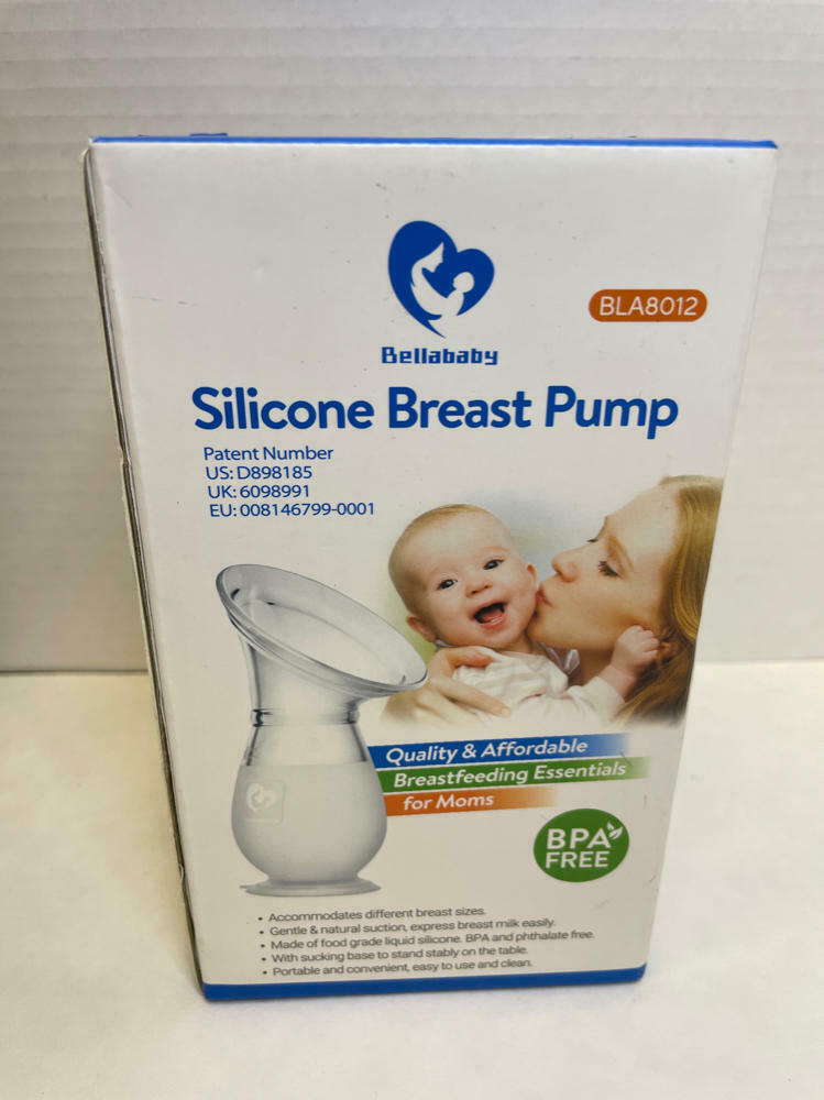 Bellababy Manual Silicone Breast Pump, Bpa Free, Portable & Convenient