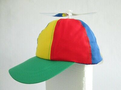Adult Propeller Beanie Hat Clown Costume Baseball Copter Helicopter Ball Cap