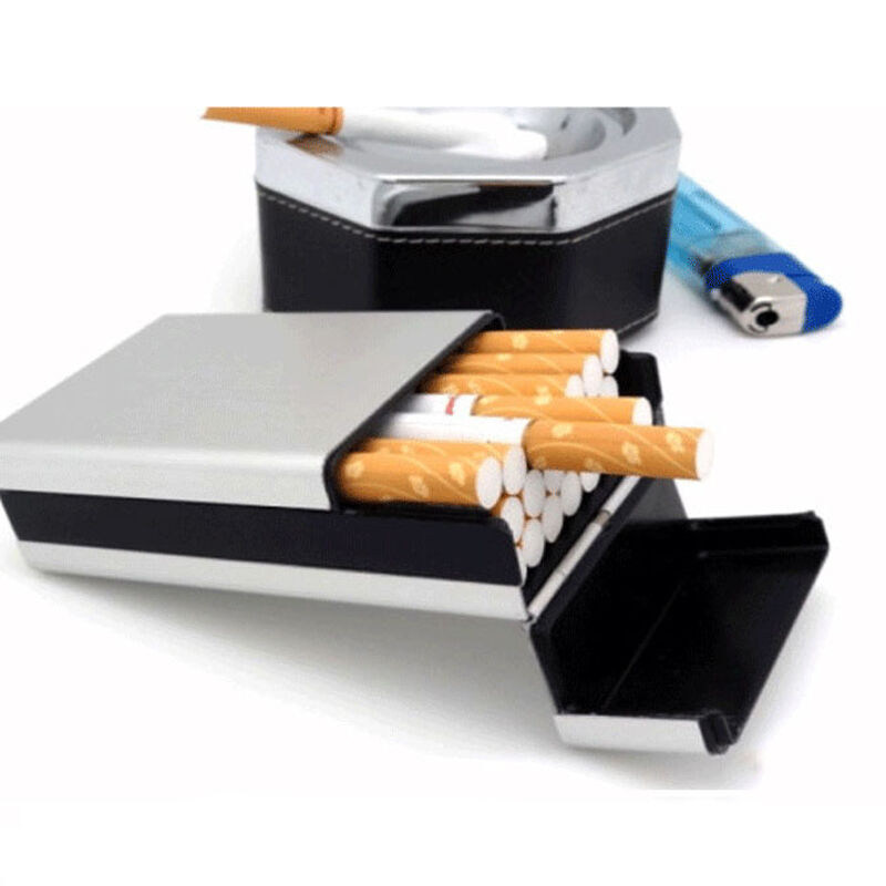 Cigarette Tobacco Cigar Case Holder Pocket Box Container Pack Short Plastic